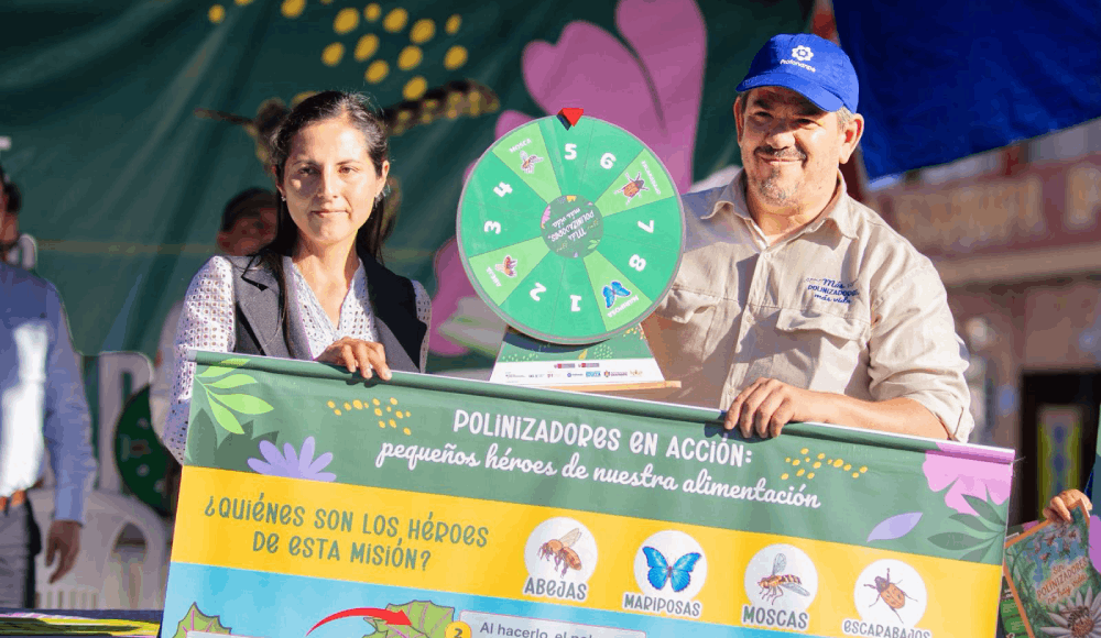 Lanzan campaña nacional para proteger a los insectos polinizadores a través de la educación ambiental