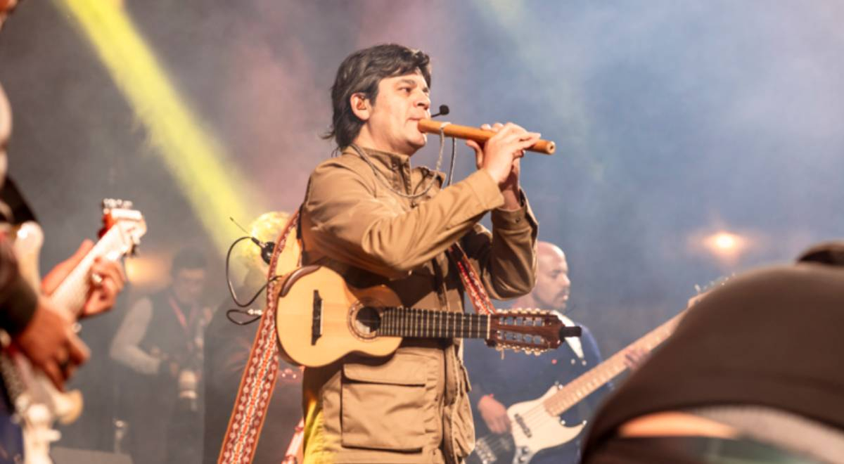 Lucho Quequezana llevó la música peruana a la antesala del Inti Raymi en Cusco