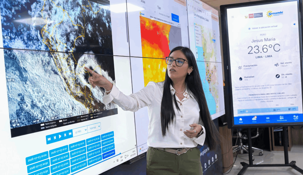 Proyecto ENANDES fortaleció servicios climáticos en Perú