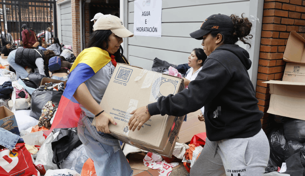 Cuando la tierra tiembla, la solidaridad permanece
