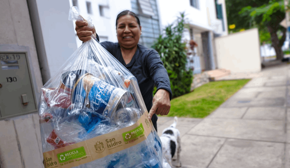 Recicla San Isidro recupera 708 toneladas de residuos