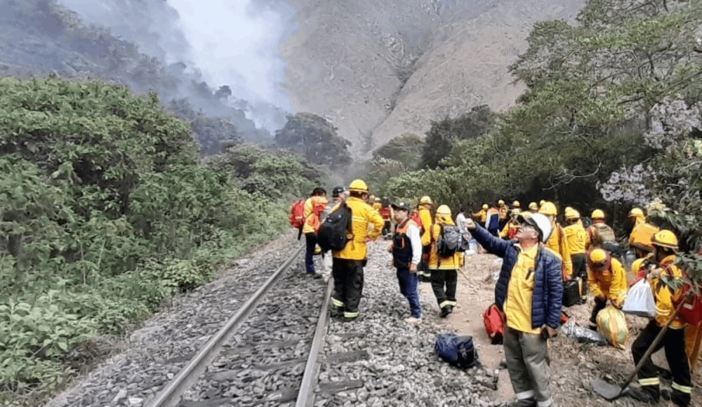 Incendio forestal en Machu Picchu fue liquidado sin daños