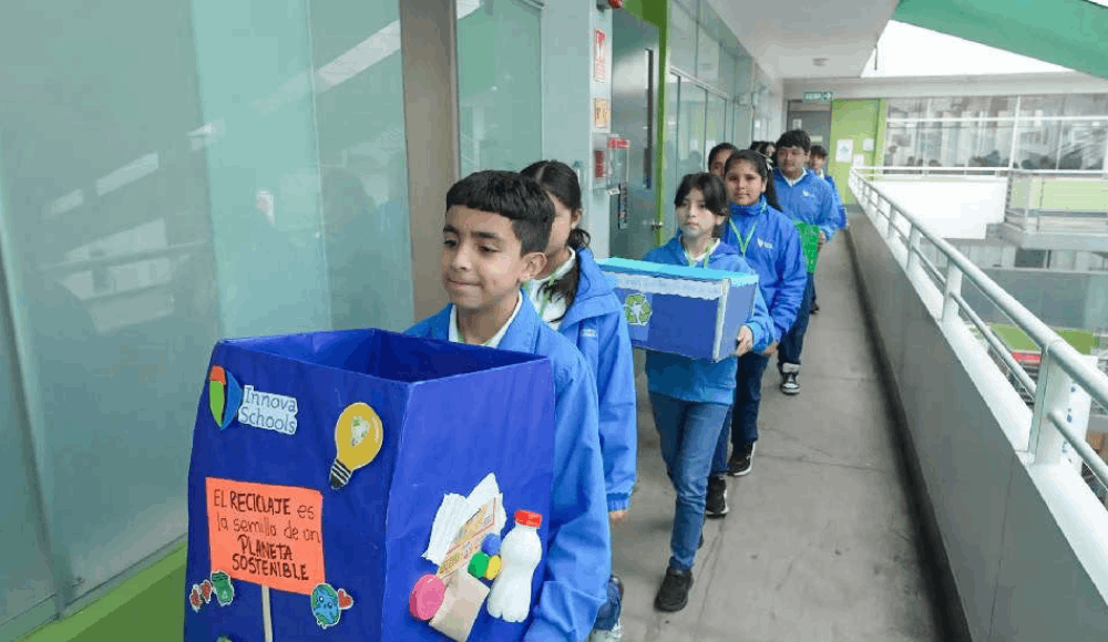 Innova Schools reduce su huella de carbono en 11 %