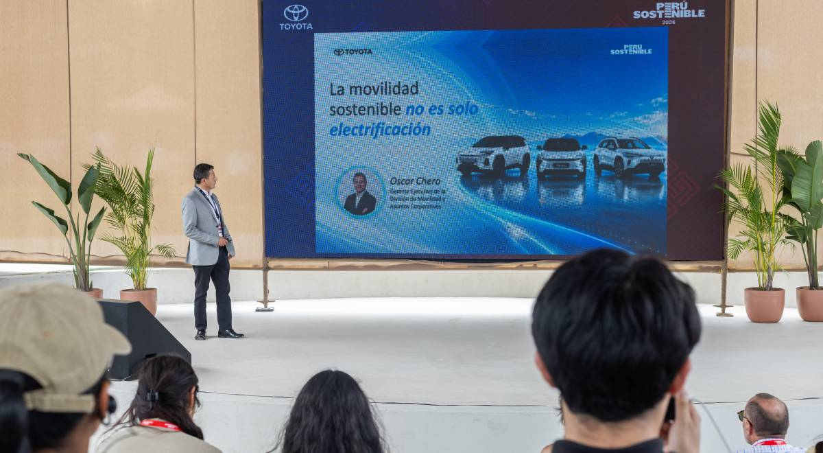 Movilidad sostenible no es solo electrificación: Toyota plantea soluciones para las distintas realidades del Perú