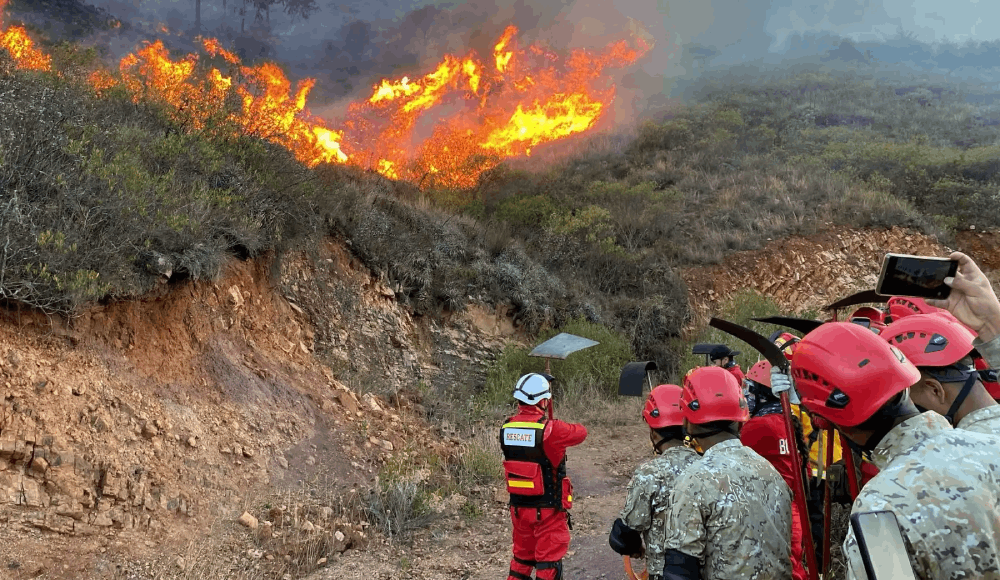 Minam extinguió 56 incendios forestales en áreas protegidas en 2026