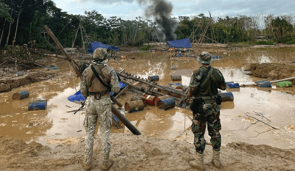 Tambopata: destruyen equipos de minería ilegal por S/ 18,5 millones